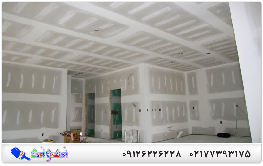 نقاشی ساختمان غرب تهران